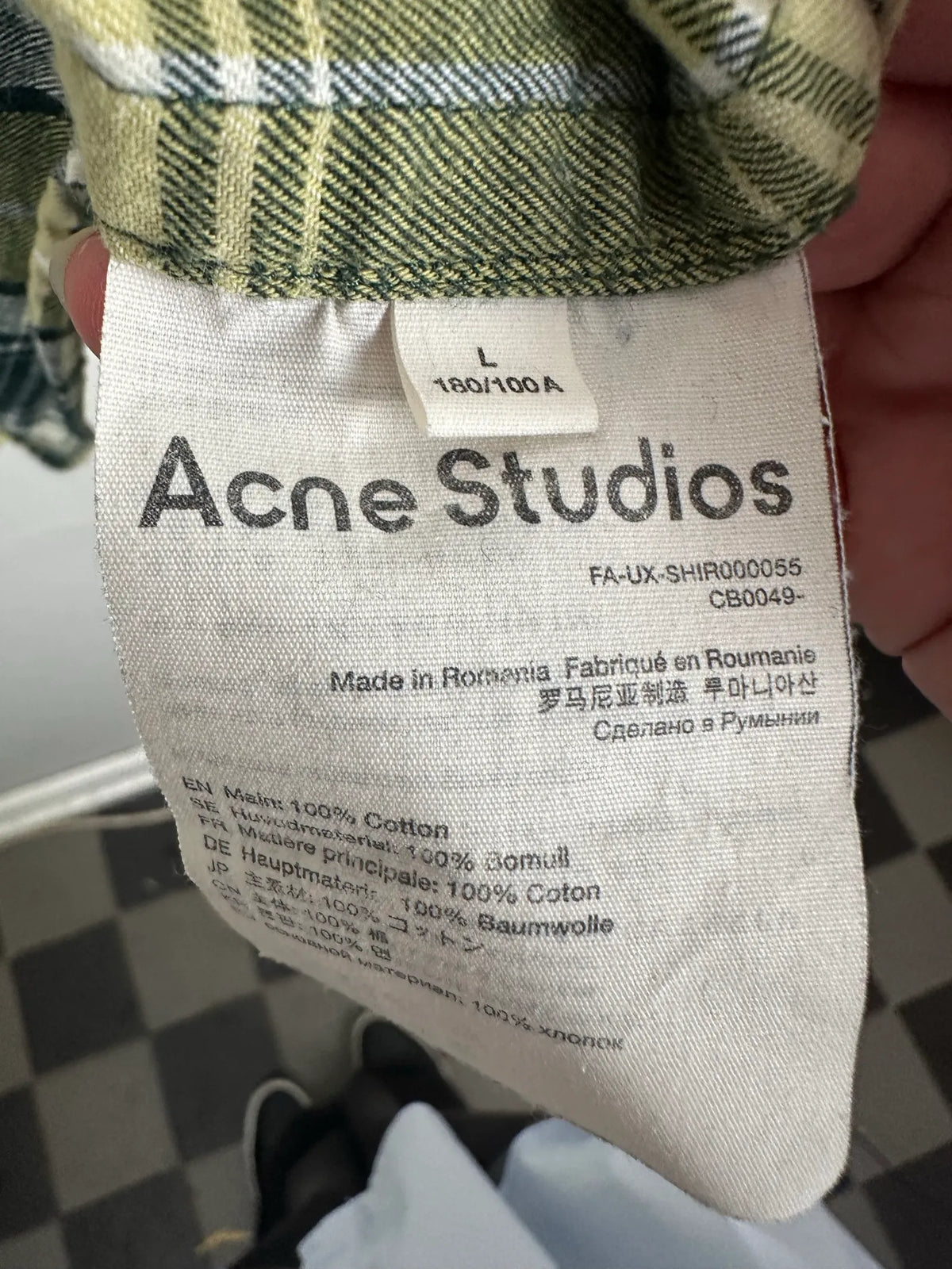 Acne Studios-skjorta
