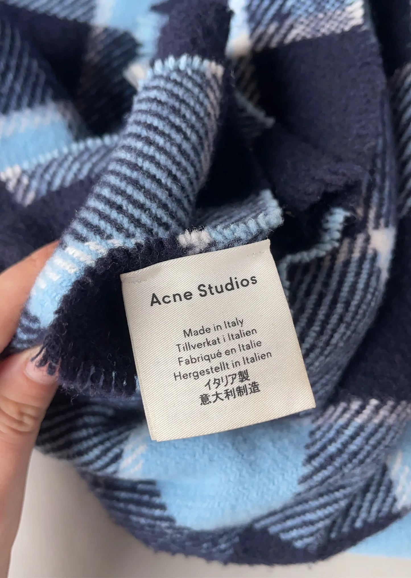 Acne Studios-ullhalsduk
