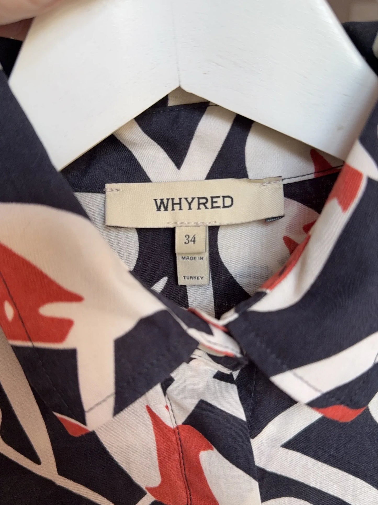 Whyred Pauline Print Blouse