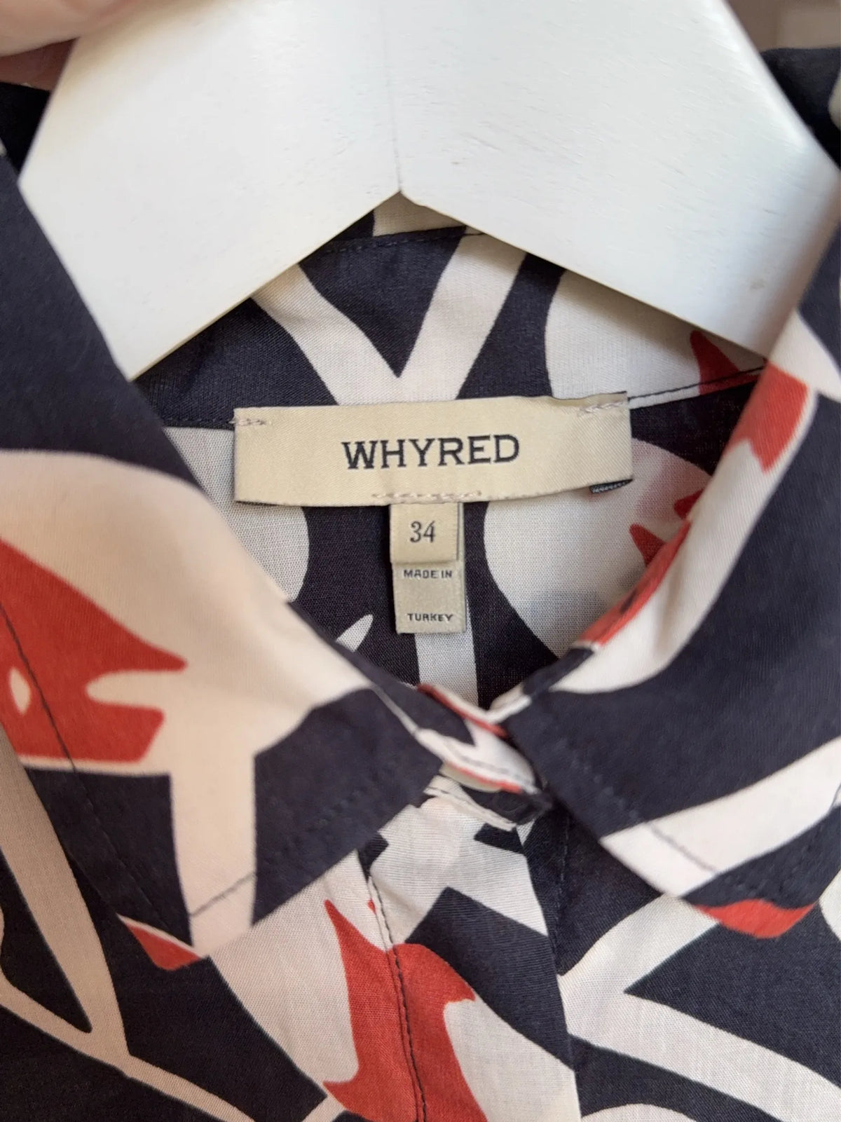 Whyred Pauline Print Blouse