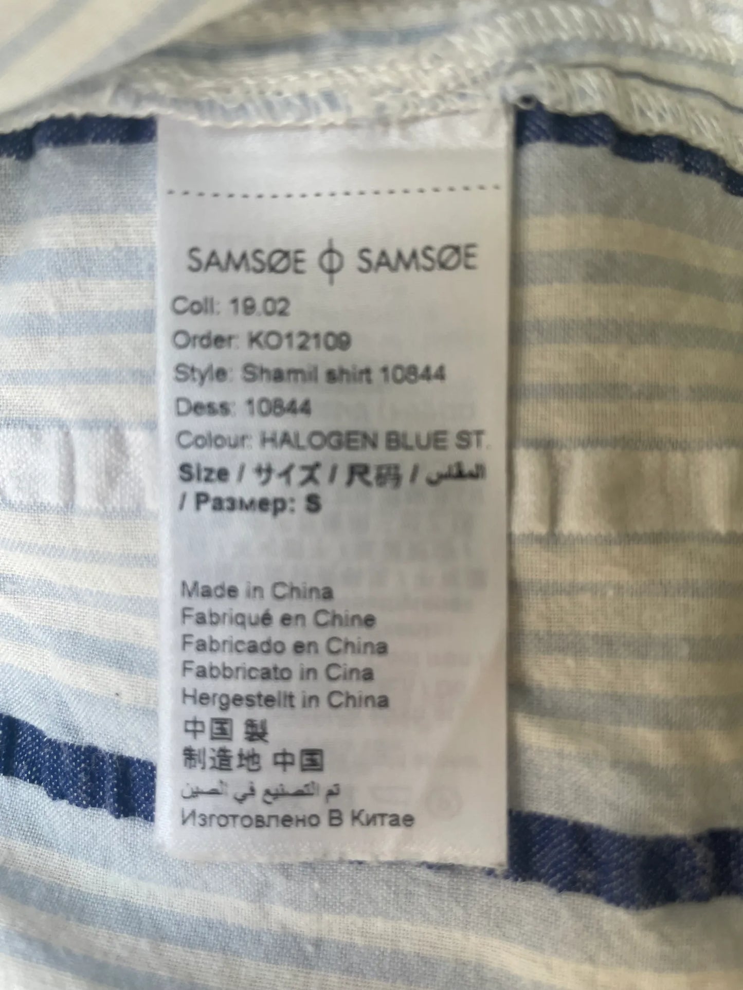 Samsøe Samsøe Shamil-skjorta