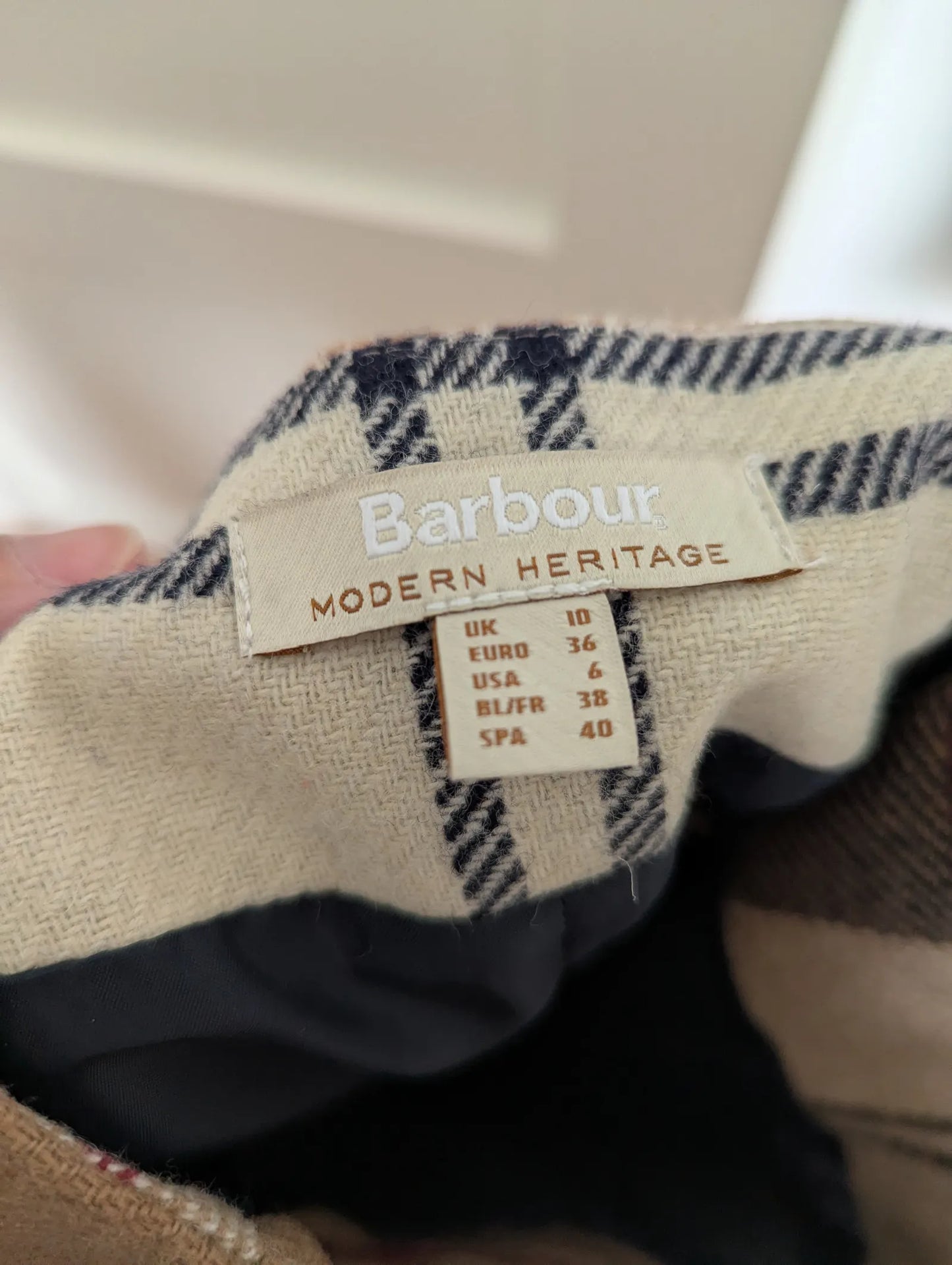 Barbour-ullkjol NWOT