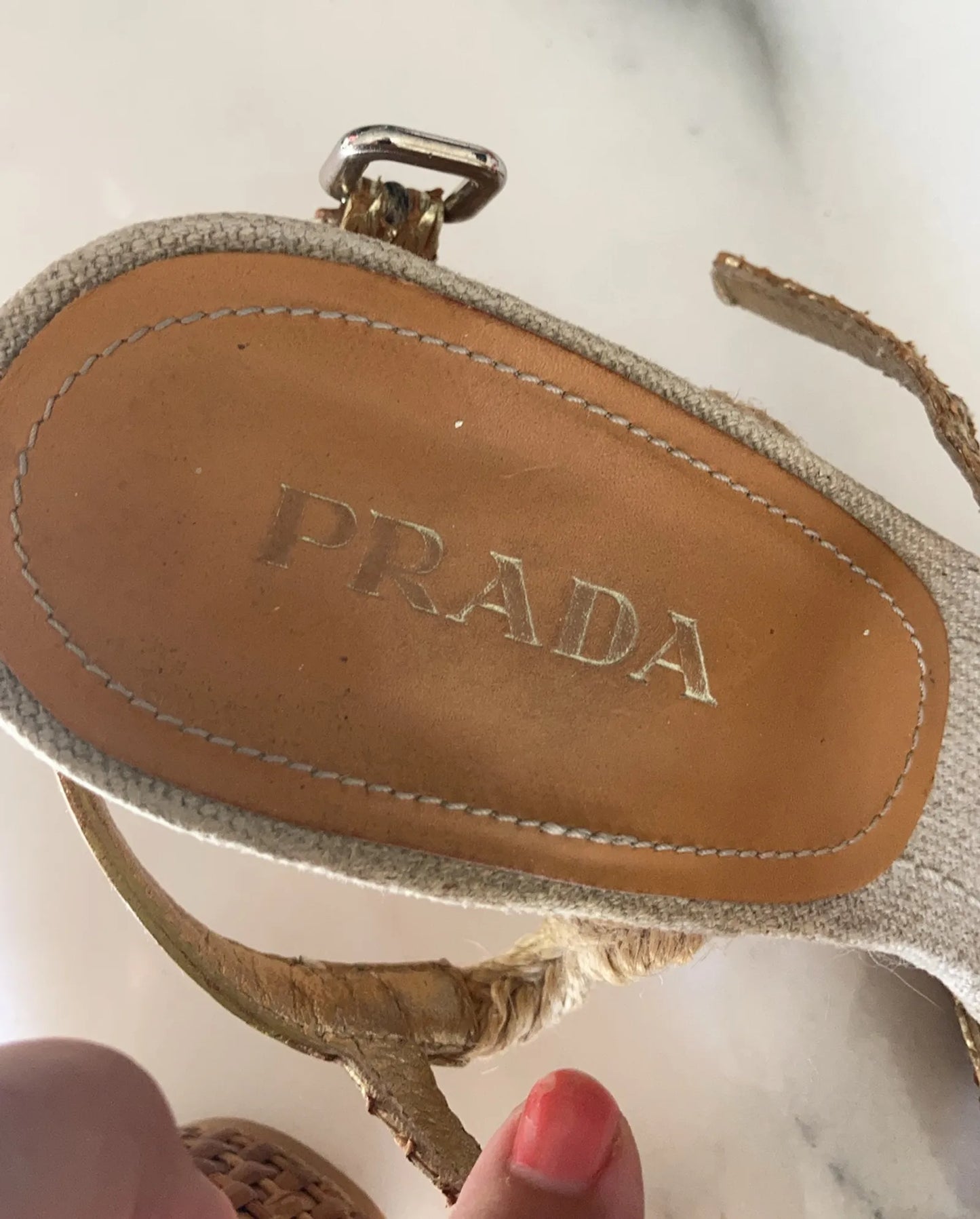 Prada-sandaler