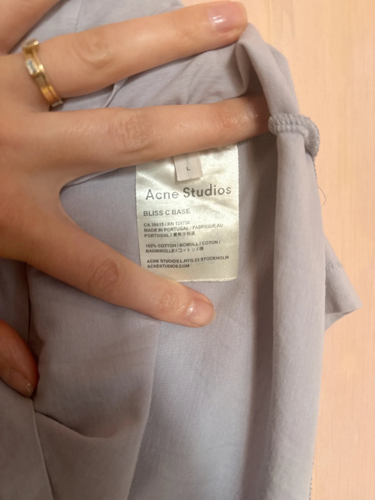 Acne Studios Bliss C Base-t-shirt