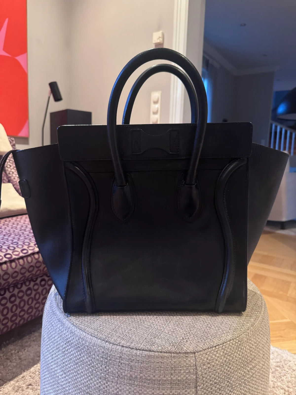 Céline Celine Luggage-skinnhandväska