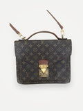 Louis Vuitton-skinnaxelremsväska