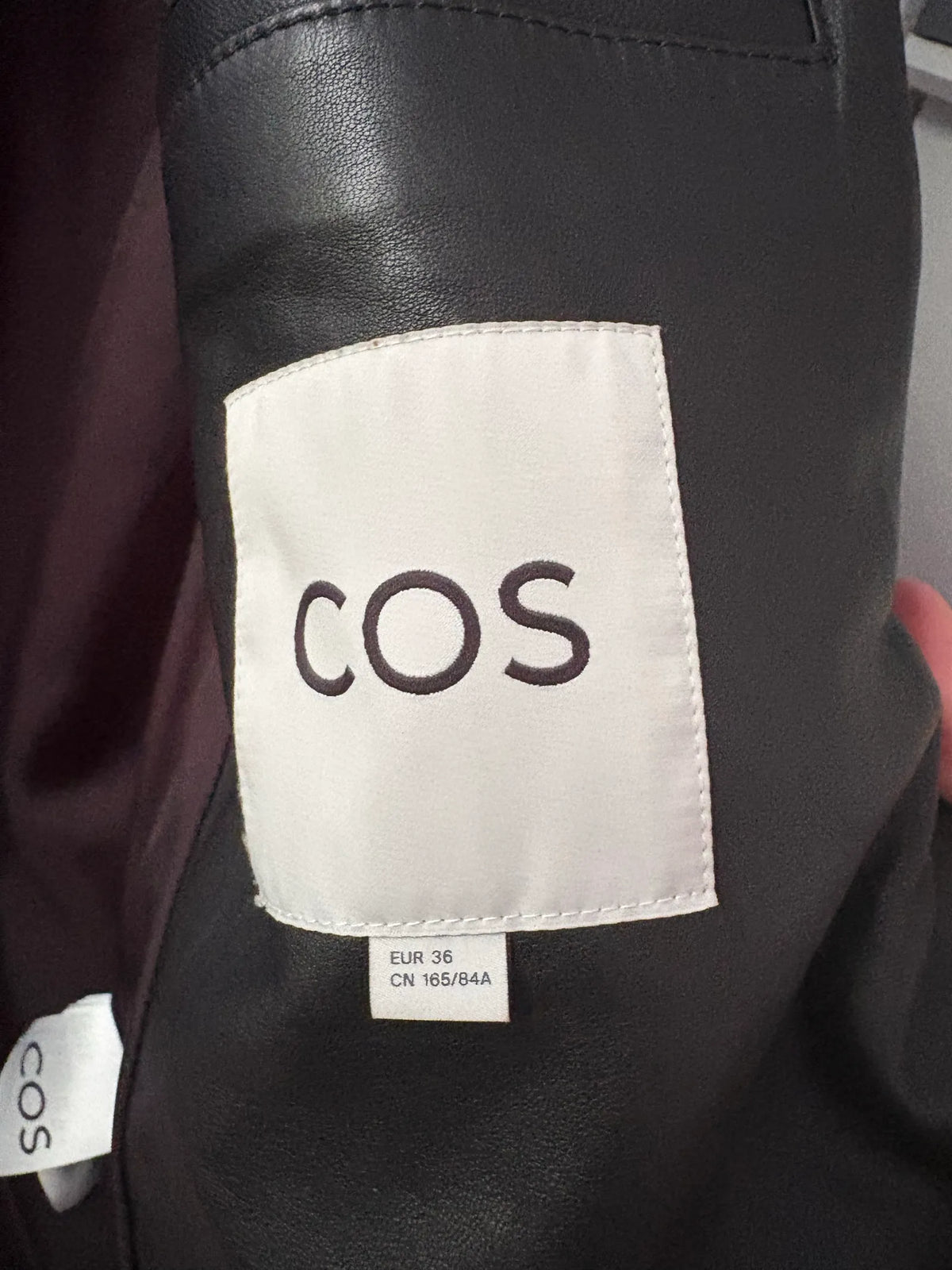 Cos Leather jacket