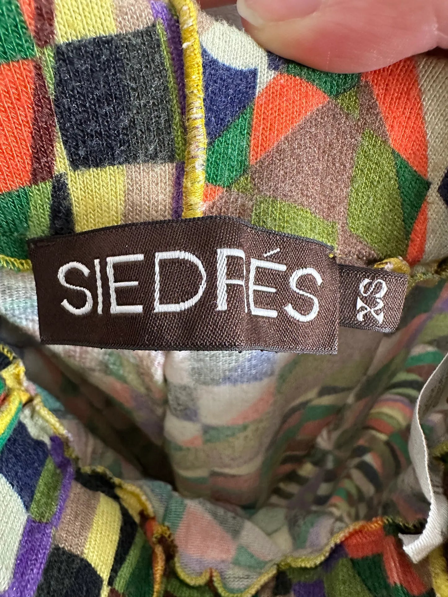 Siedres Kaleidoscope Printed Pants Trousers