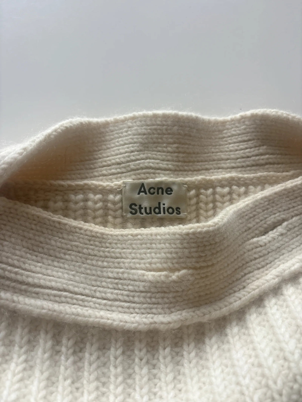 Acne Studios Holden Chunky Sweater