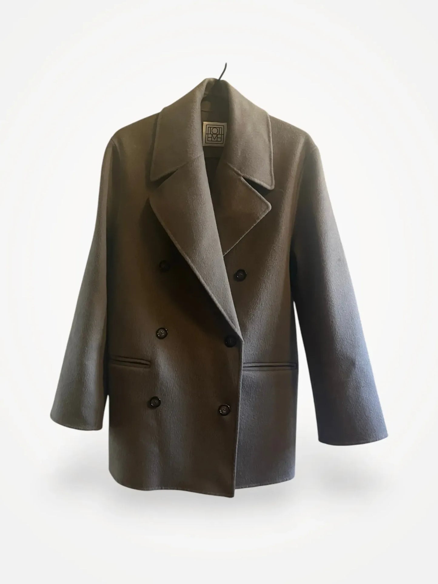 Toteme Double Breasted Wool Jacket