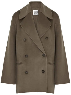 Toteme Double Breasted Wool Jacket