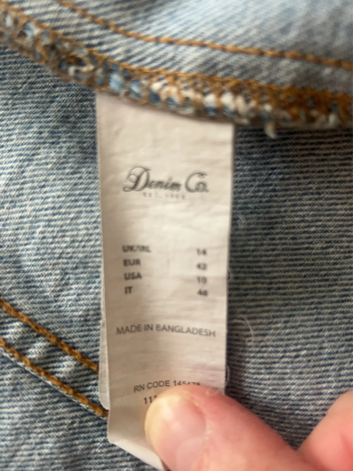 Denim & Co. Denim & Co-jacka