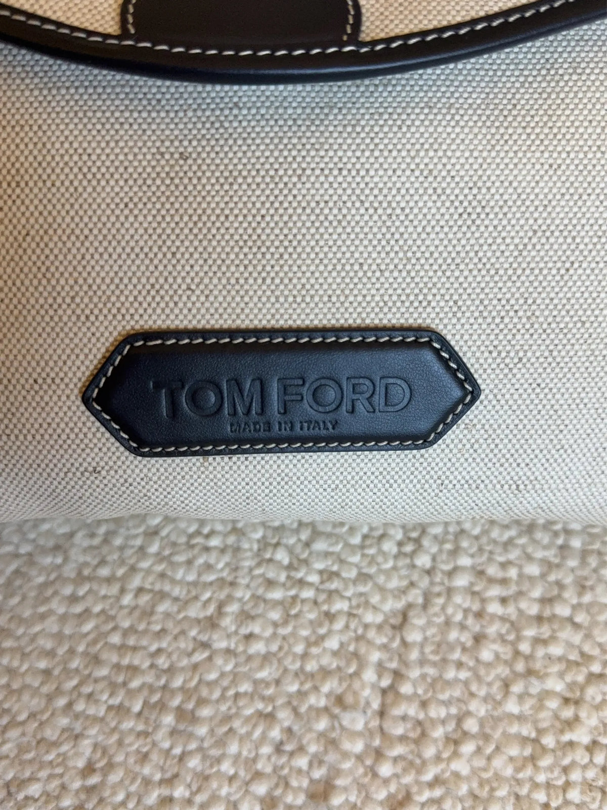 Tom Ford Canvas Pouch Clutch bag
