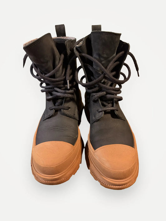 Blankens The Baltimore Laced Water Resistant Leather-skinnvinterskor