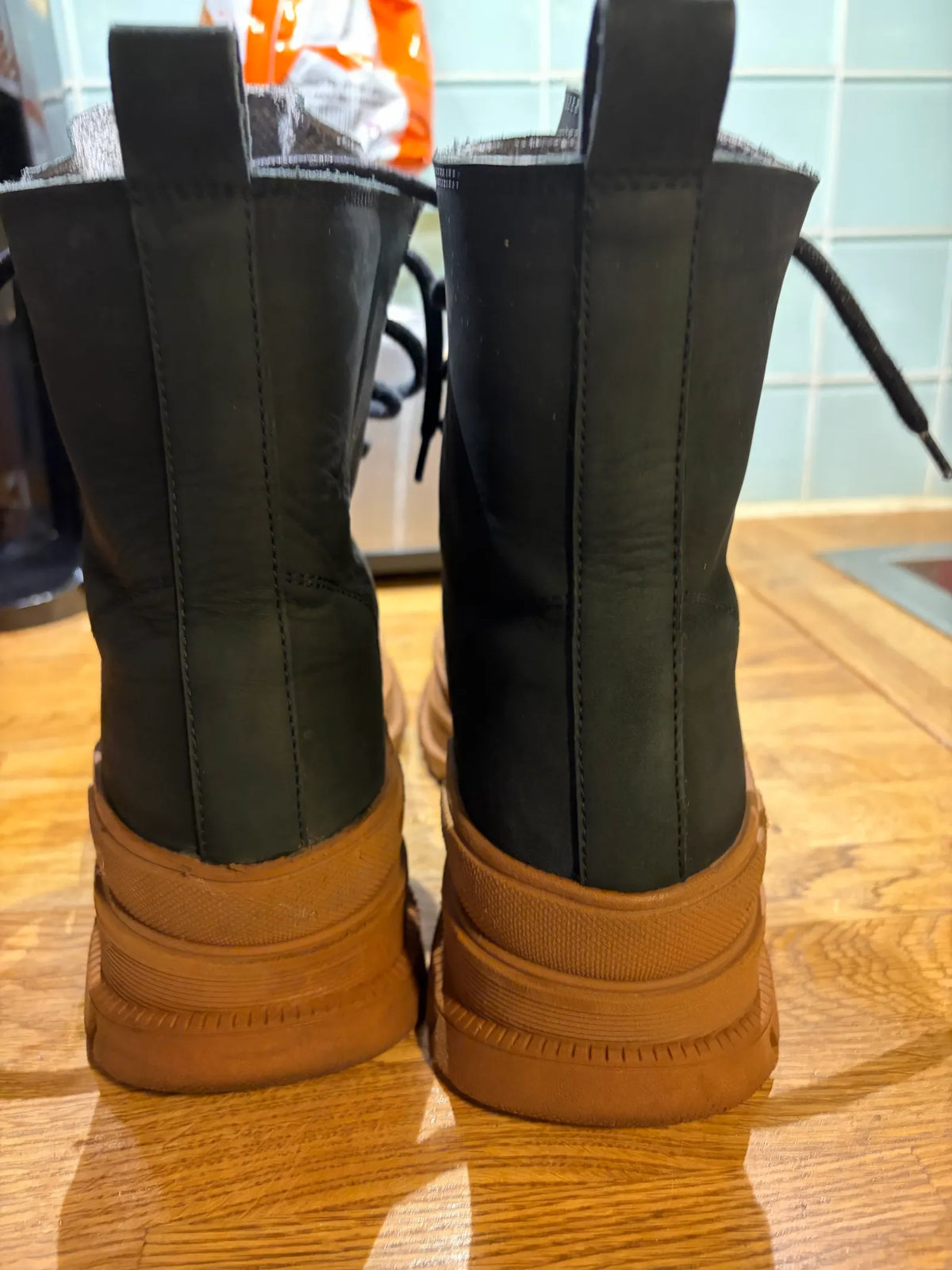 Blankens The Baltimore Laced Water Resistant Leather Winter Shoes