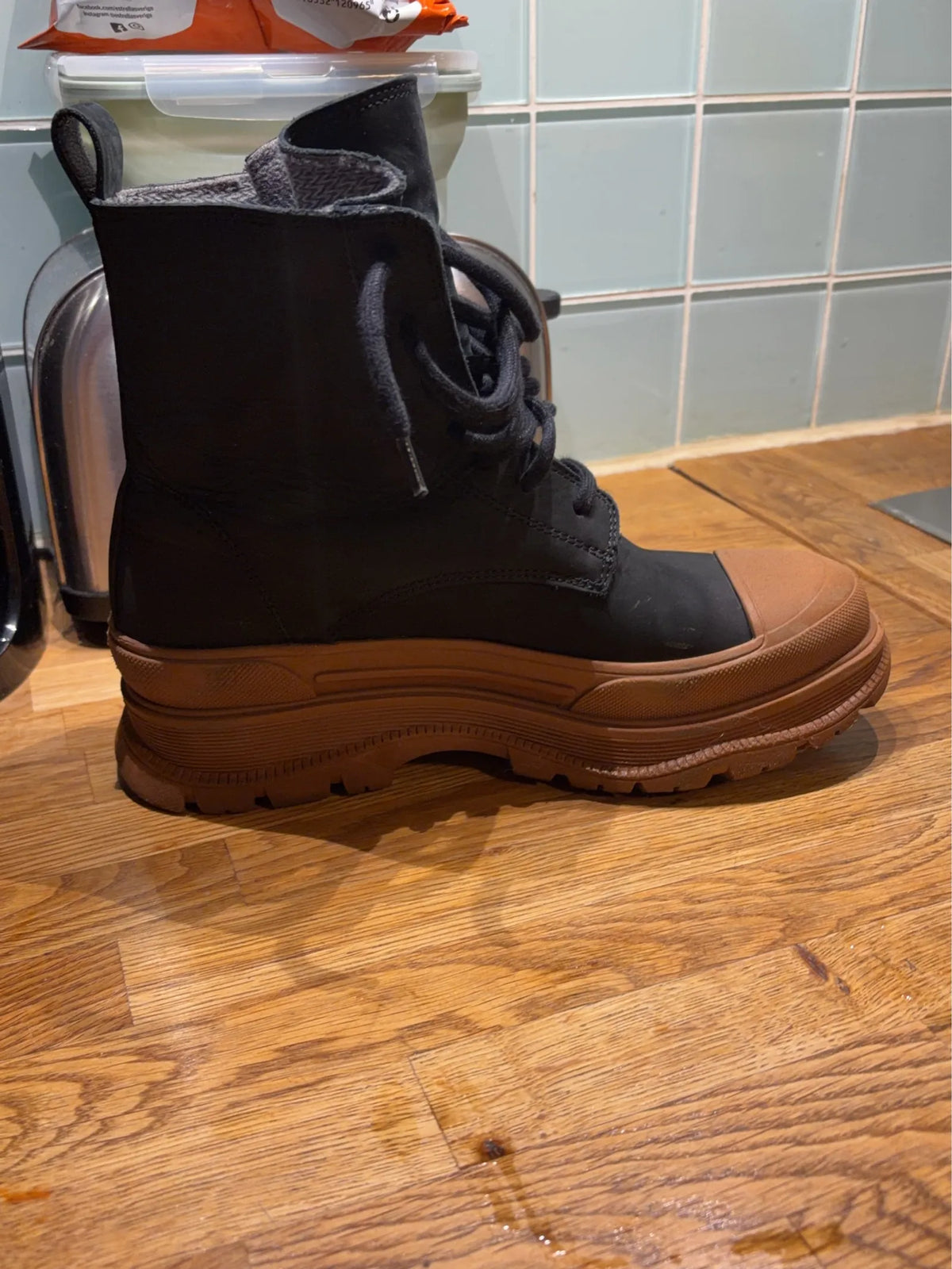 Blankens The Baltimore Laced Water Resistant Leather Winter Shoes