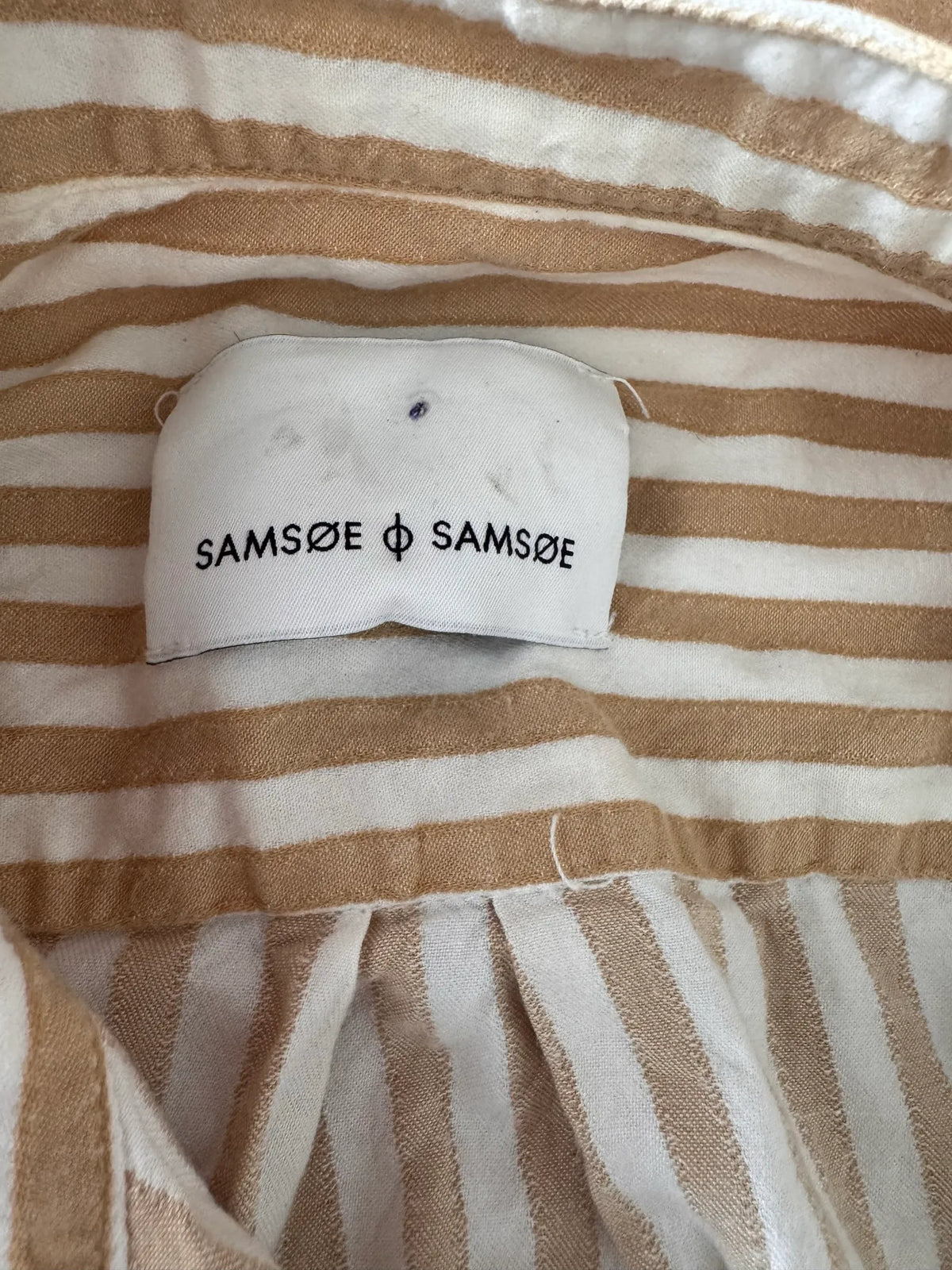 Samsøe Samsøe-linneskjorta