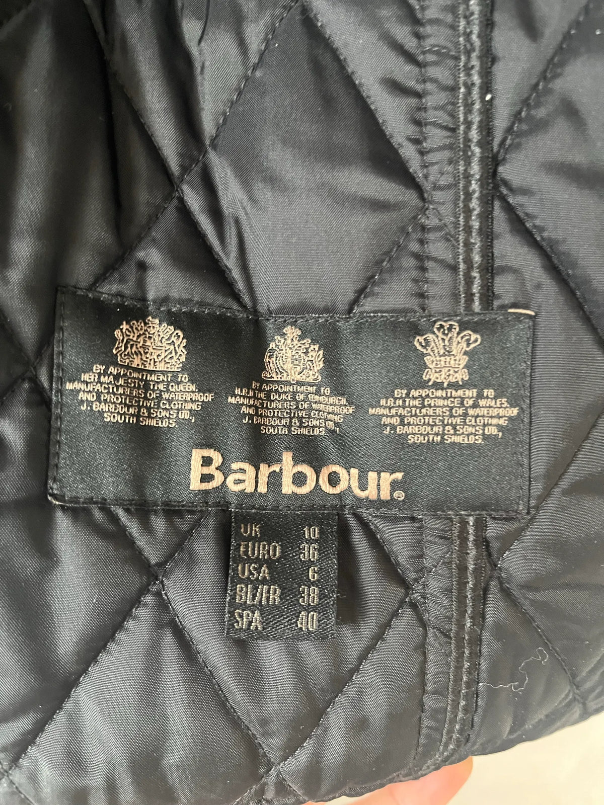 Barbour-fritidsjacka