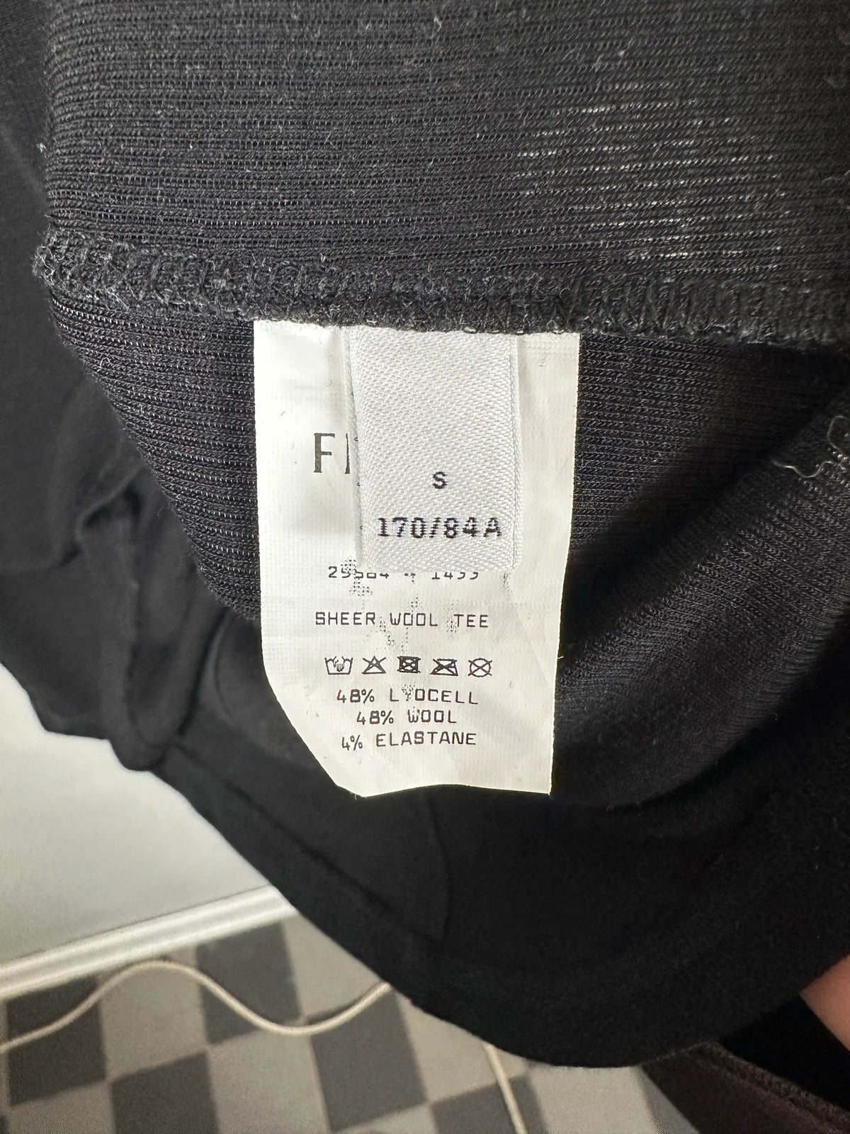 Filippa K Sheer Wool-t-shirt