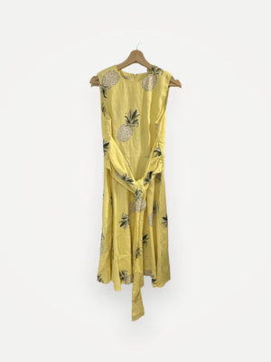 Hobbs Twitchill Tie-waist Floral Dress