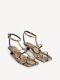 Teva Teva-skinnsandaler NWOT