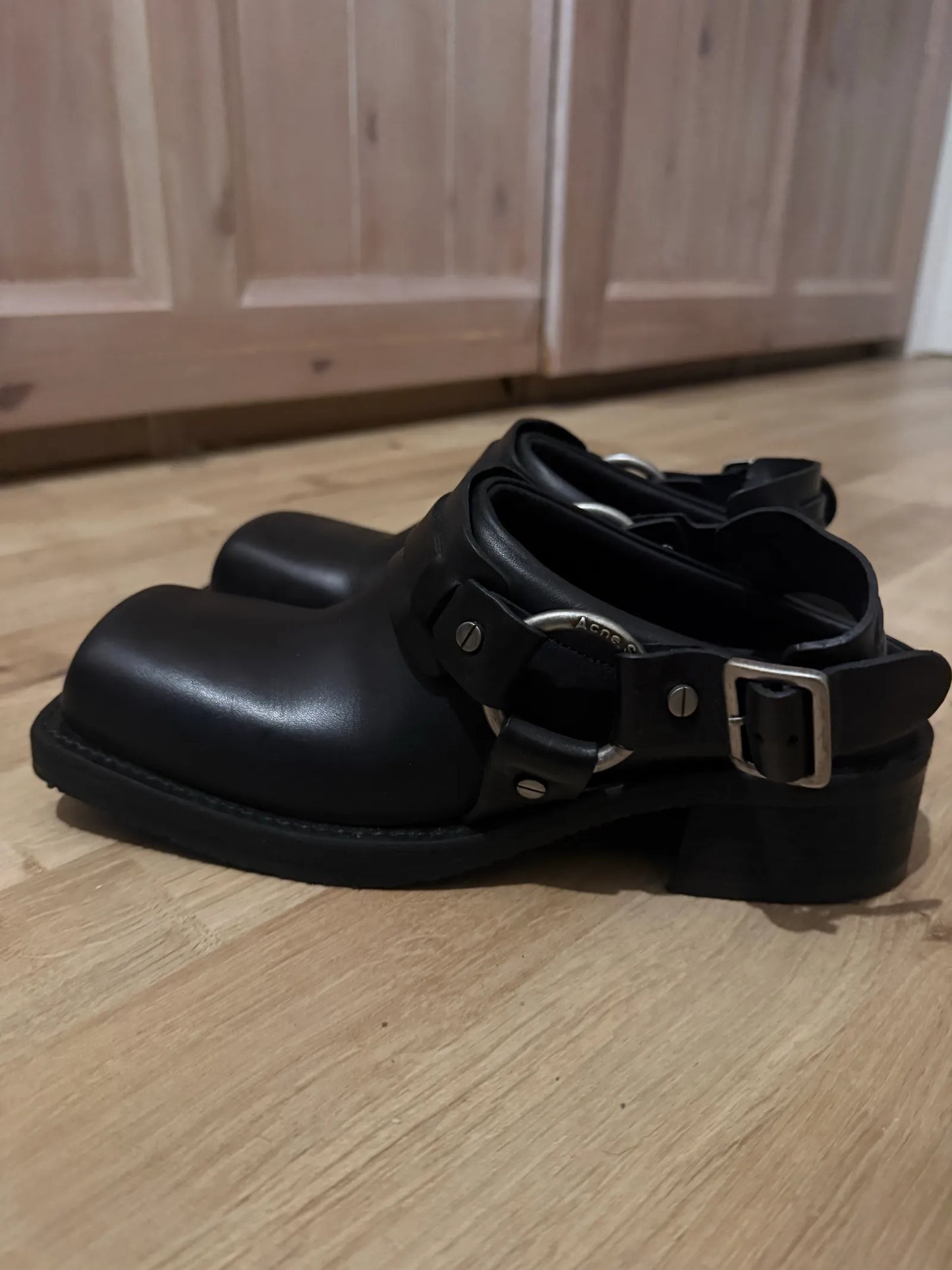 Acne Studios Buckle Boots