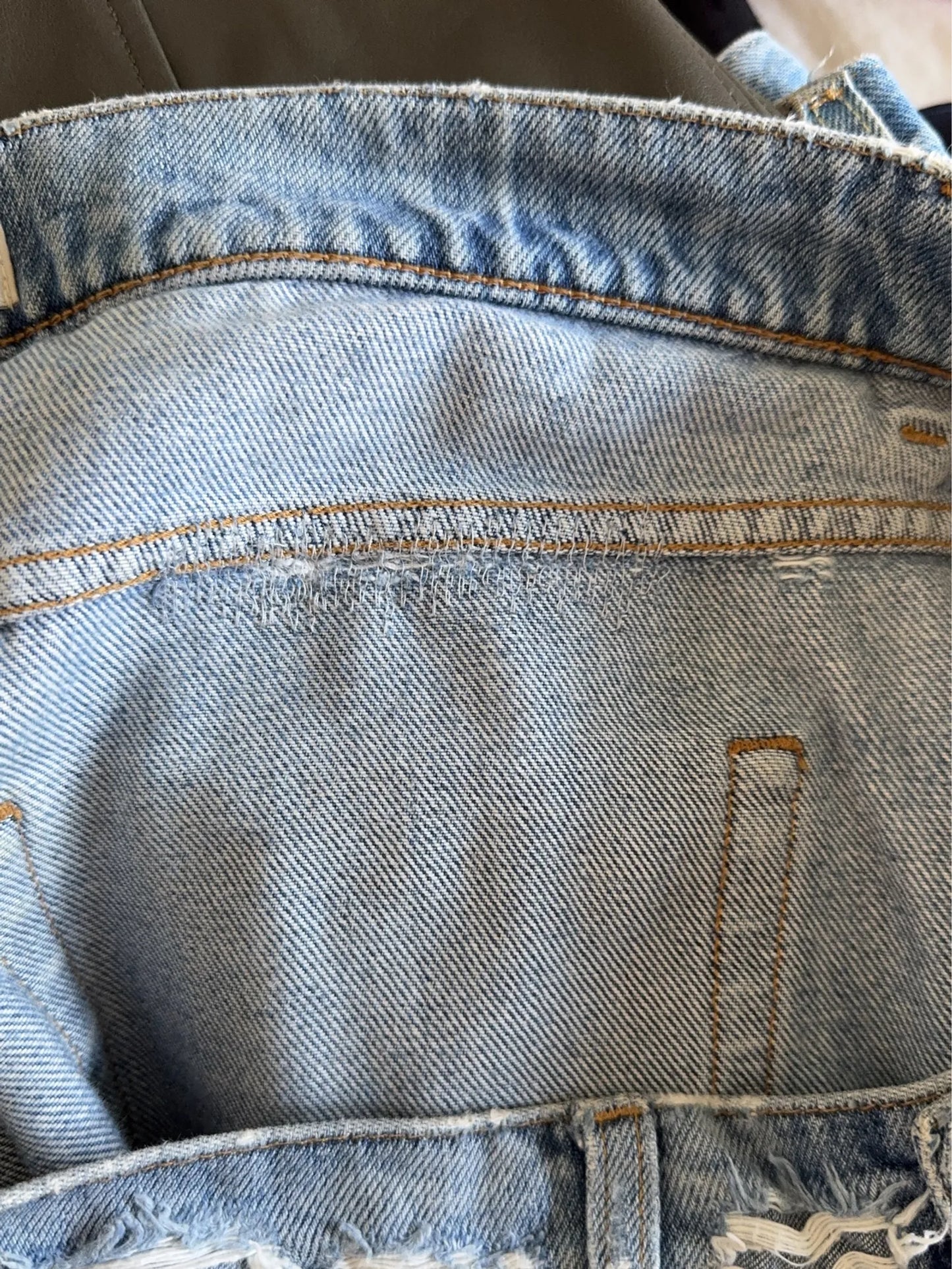 Acne Studios Boy Indigo Fray Jeans