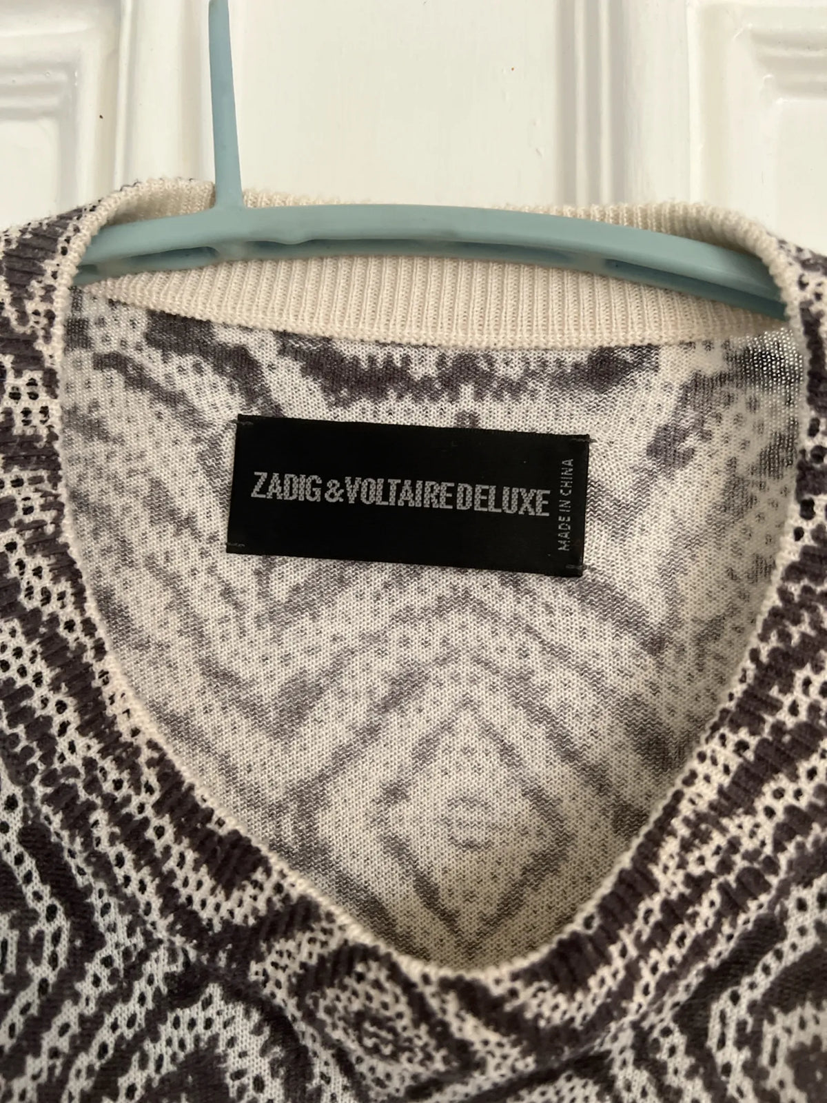 Zadig & Voltaire-sidenklänning