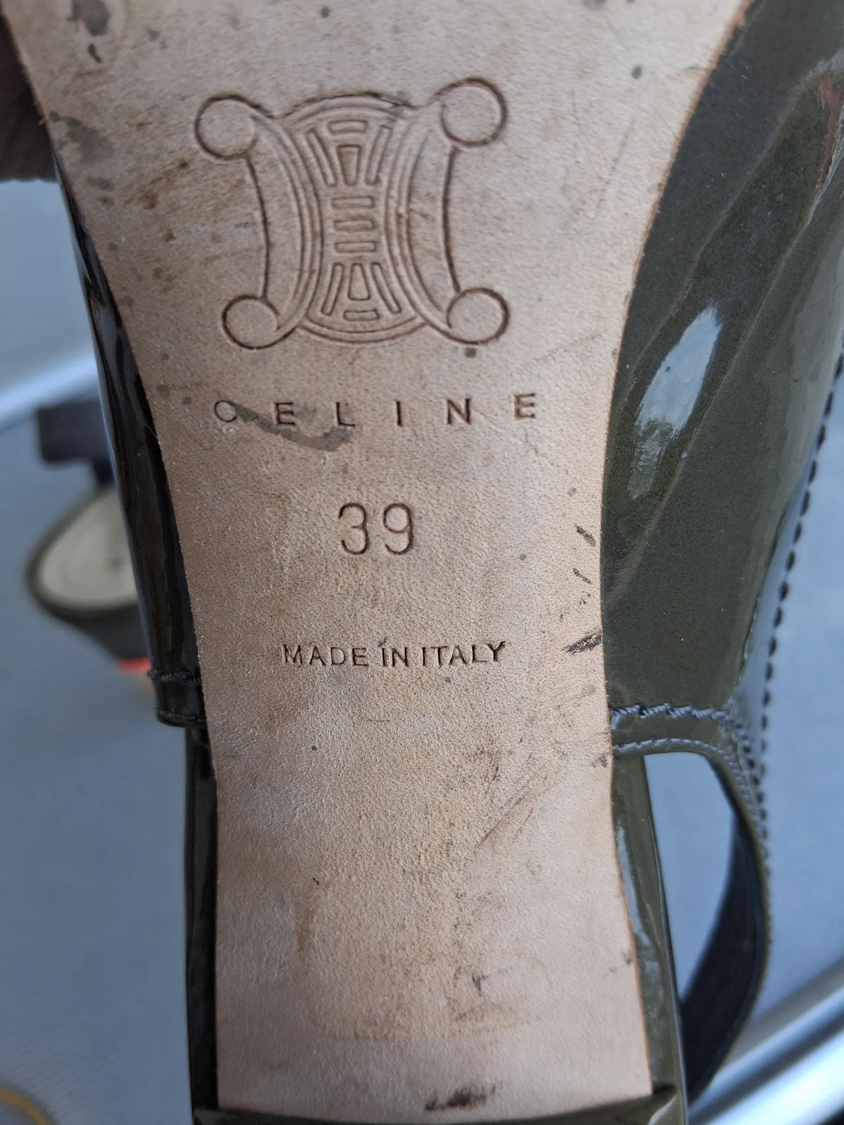 Céline-skinnsandaler