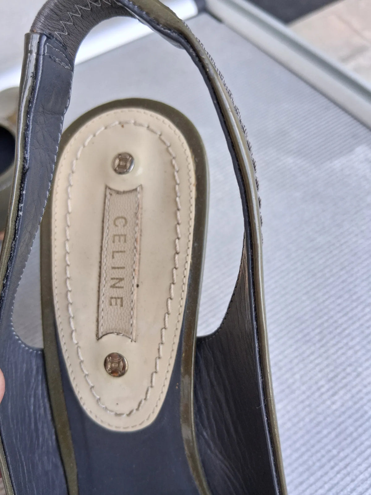 Céline-skinnsandaler
