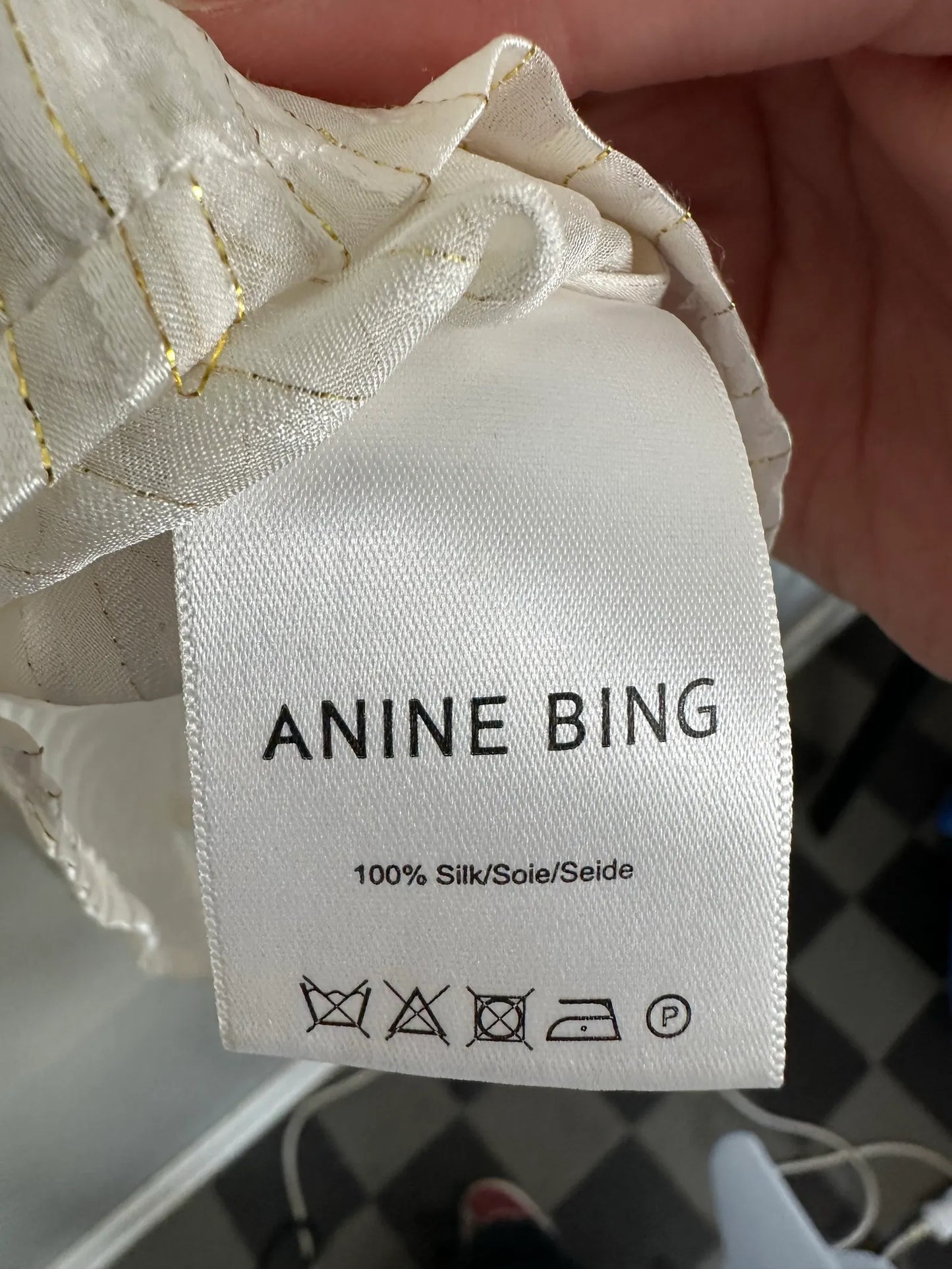 Anine Bing-sidenblus