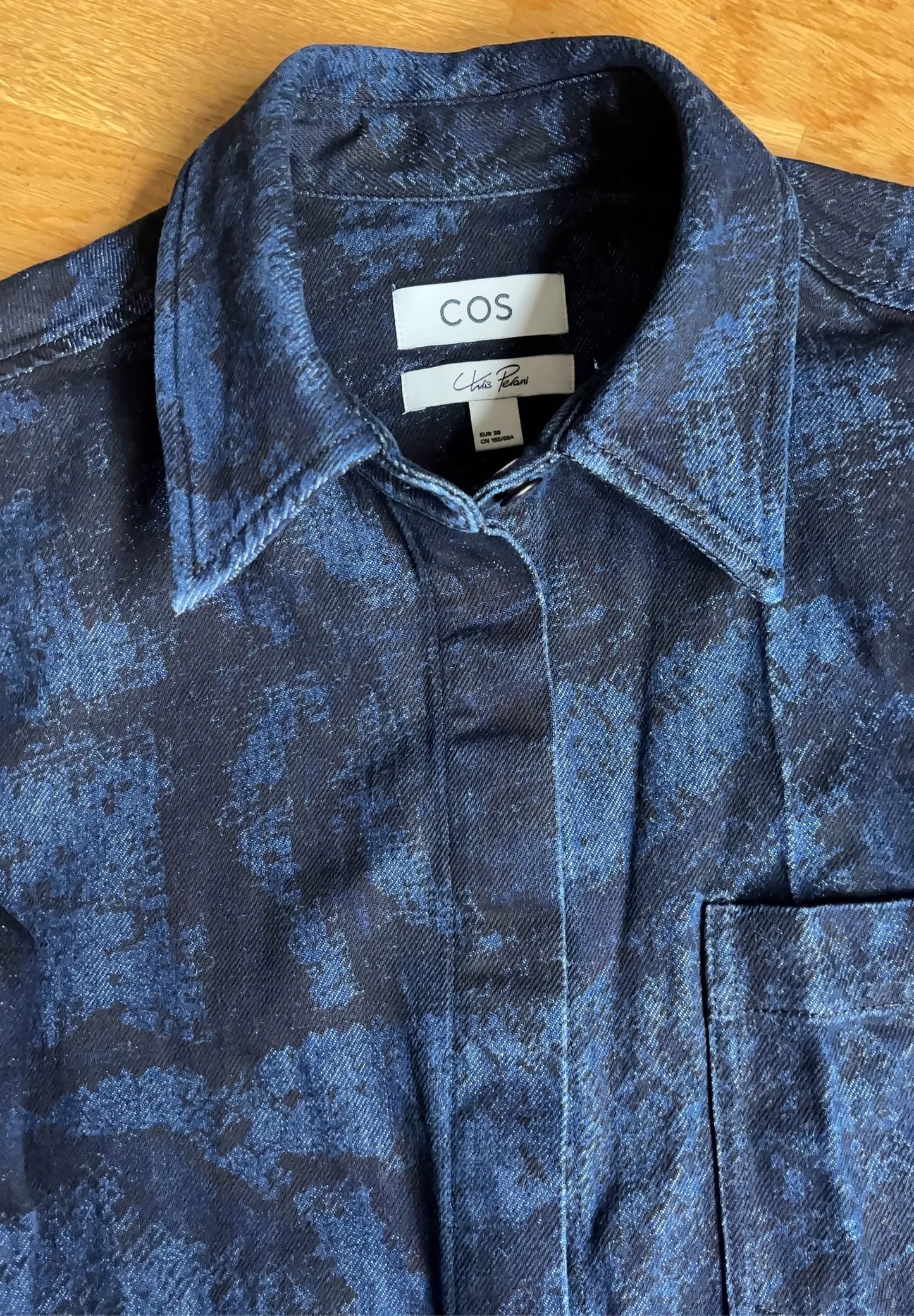 Cos Chris Perani Denimskjorta Shirt