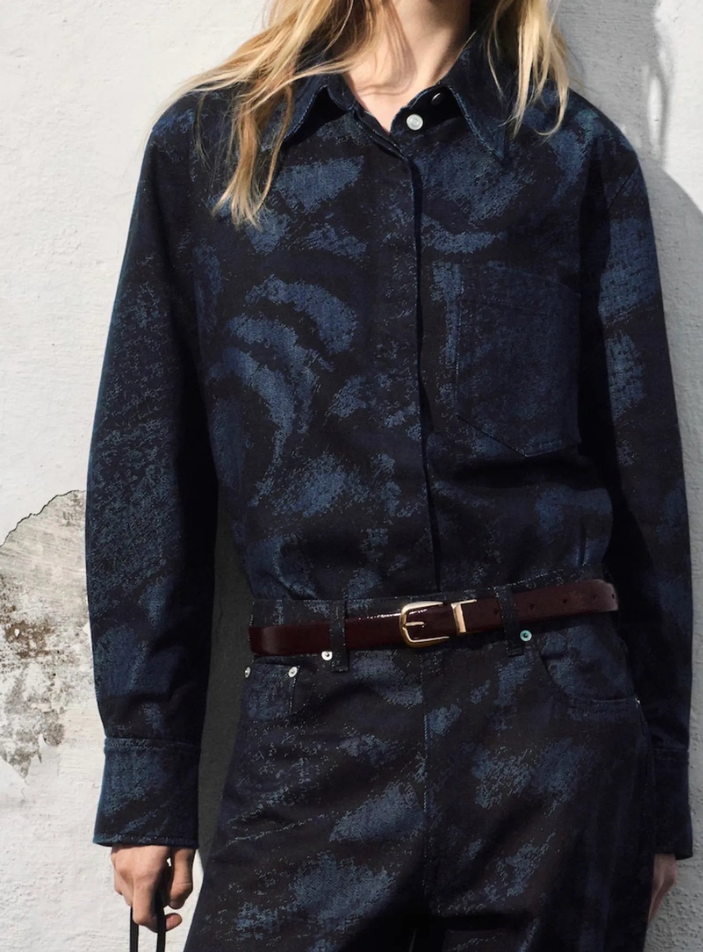 Cos Chris Perani Denimskjorta Shirt