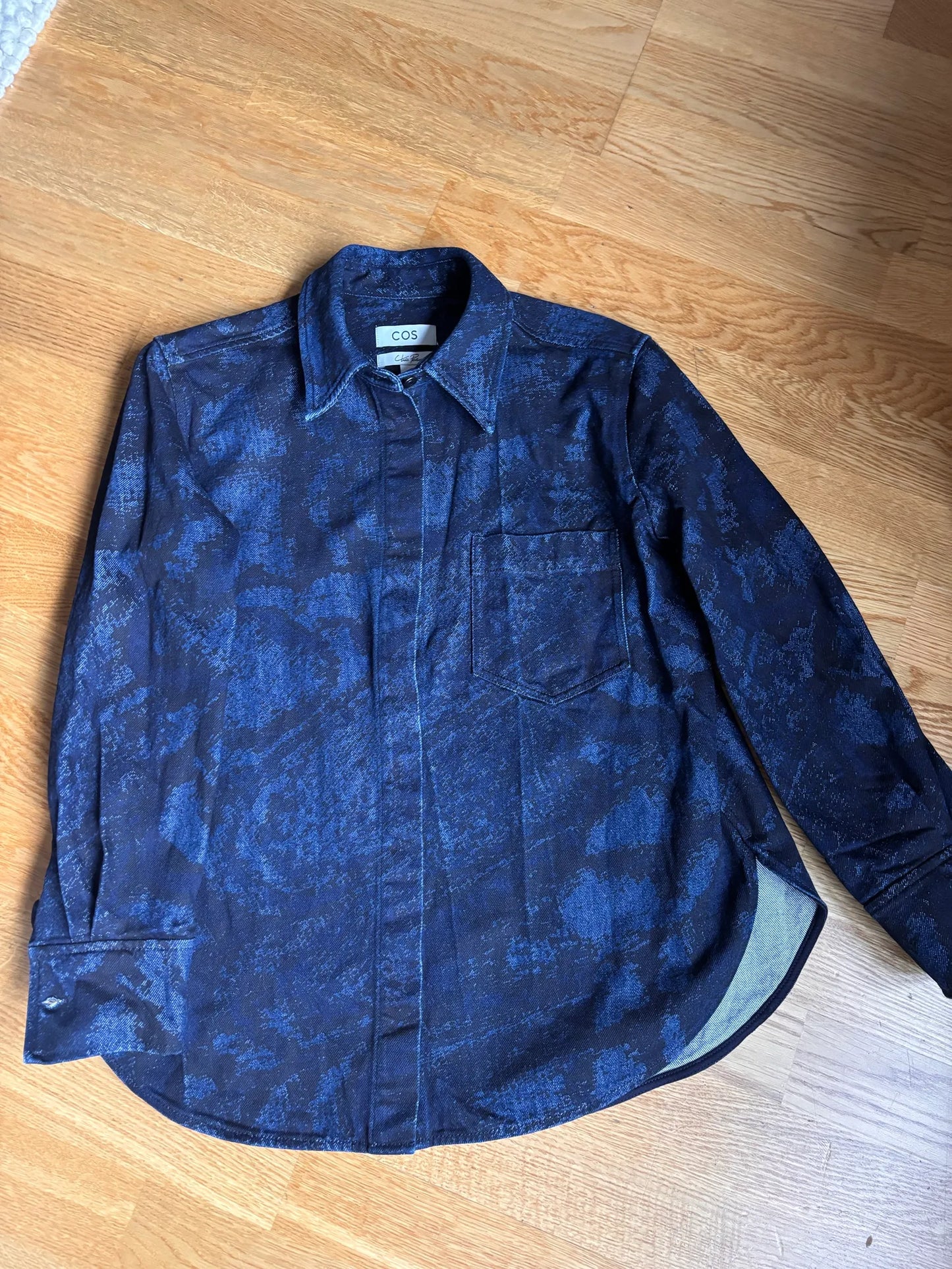 Cos Chris Perani Denimskjorta Shirt