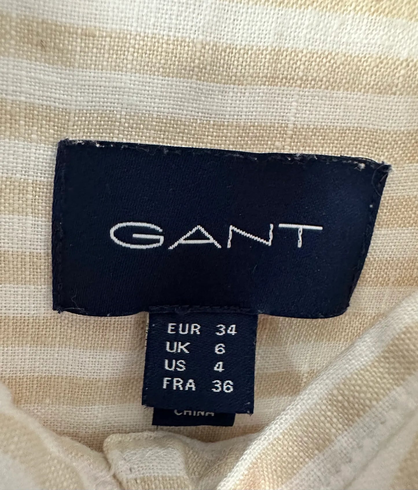 Gant-linneskjorta