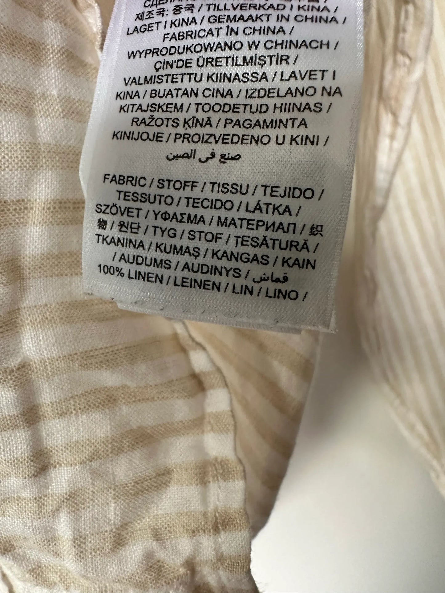 Gant-linneskjorta