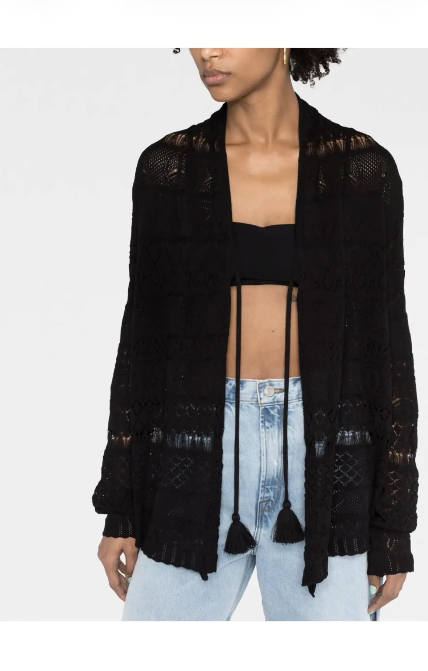 Zadig & Voltaire Isao Co Pointelle Cardigan