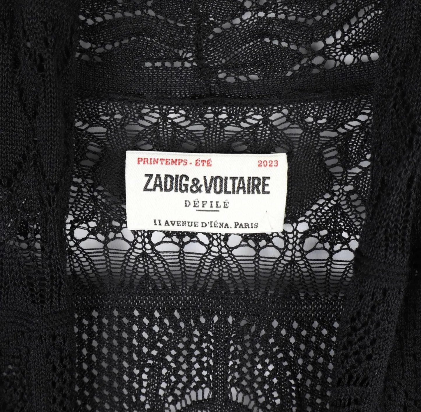 Zadig & Voltaire Isao Co Pointelle Cardigan