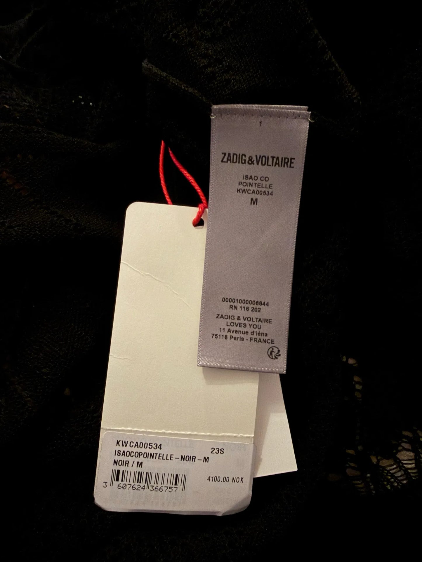 Zadig & Voltaire Isao Co Pointelle Cardigan