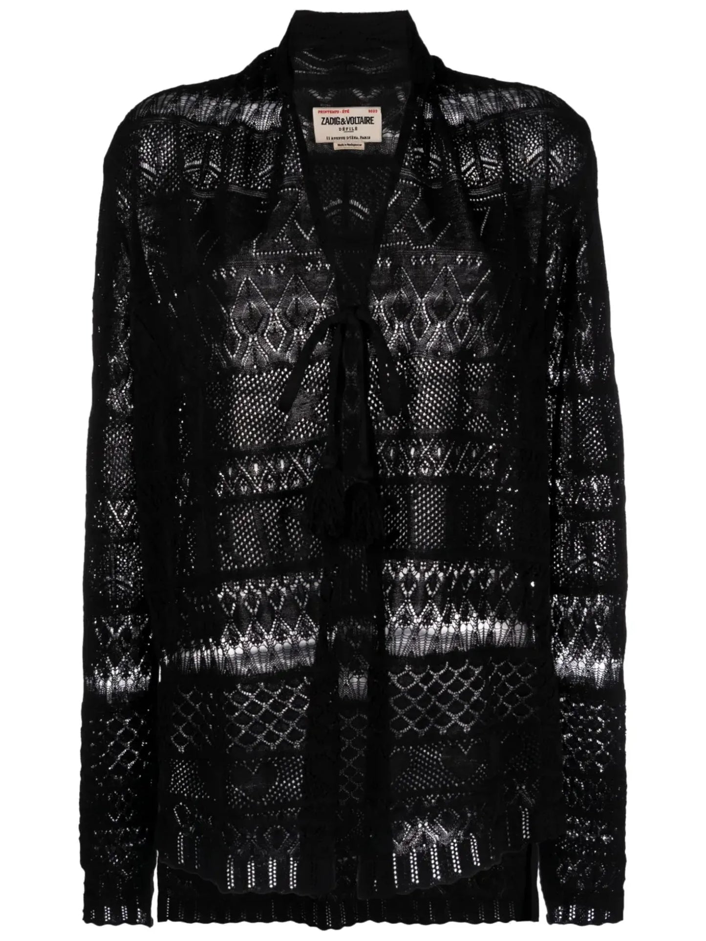 Zadig & Voltaire Isao Co Pointelle Cardigan