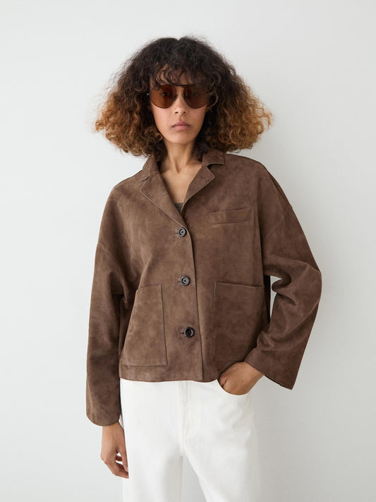 Massimo Dutti-skinnjacka