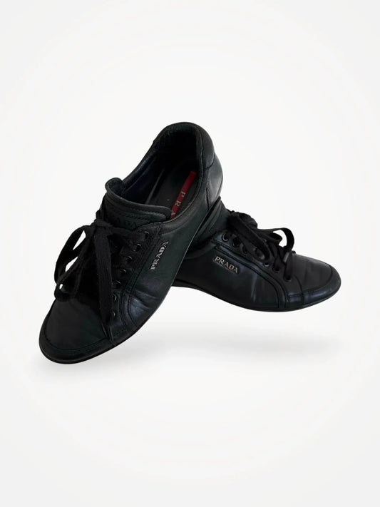 Prada Sport-skinnsneakers