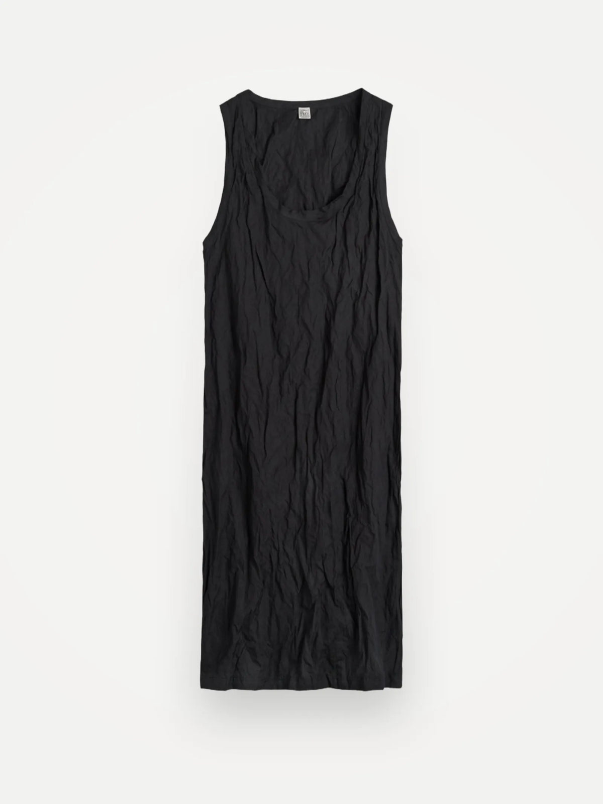 Toteme Crinkled Cotton Tank Dress