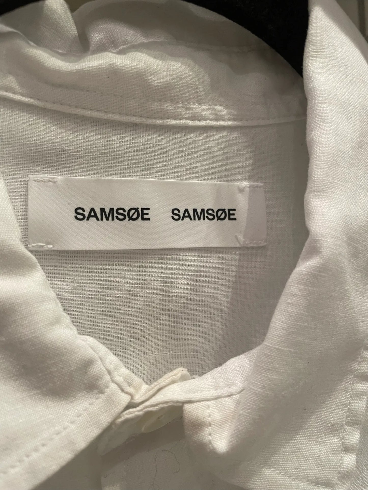 Samsøe Samsøe-linneskjorta NWOT