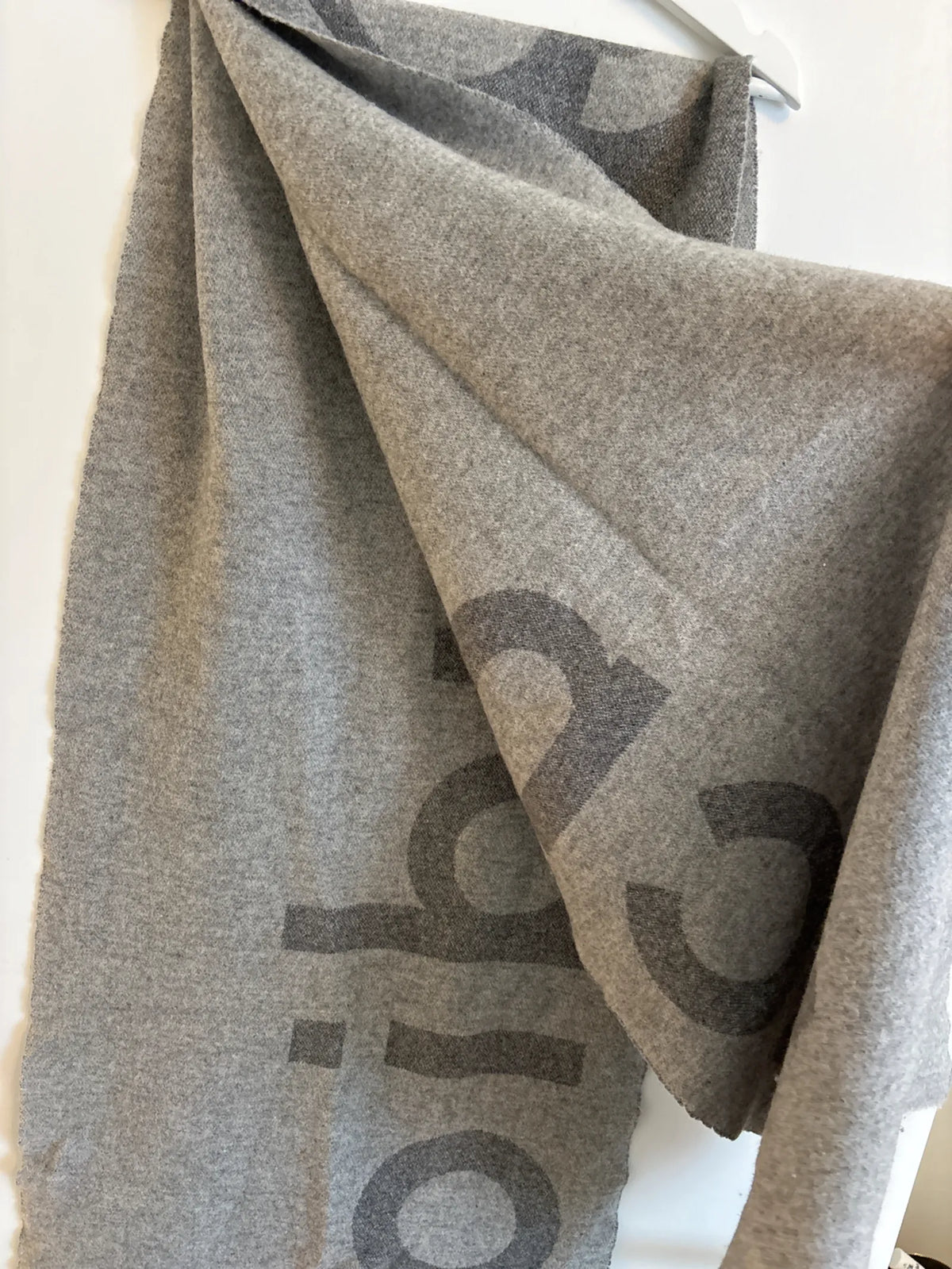 Acne Studios Wool Logo-ullhalsduk
