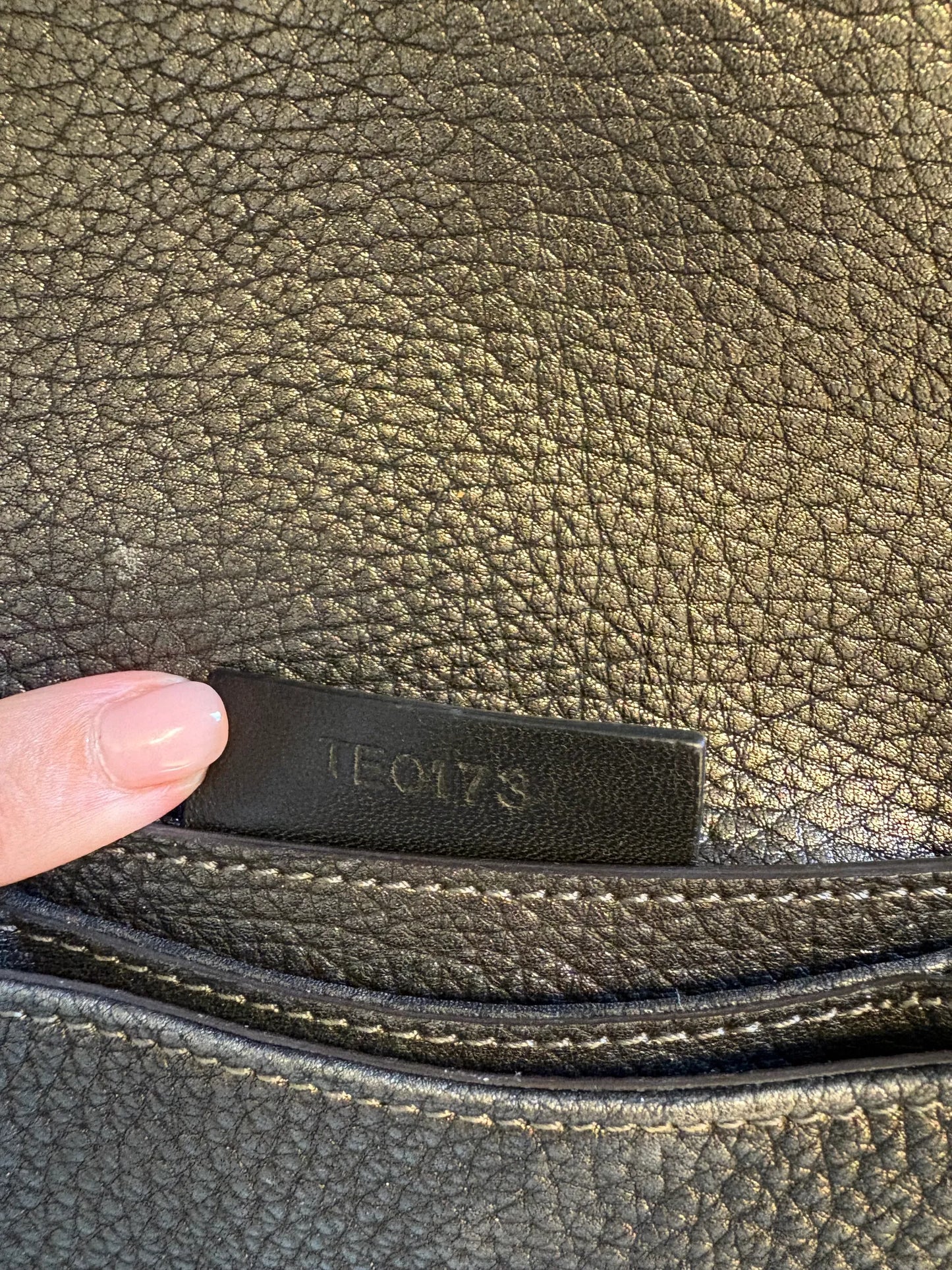 Givenchy Antigona Envelope Bronze Metallic Clutch bag