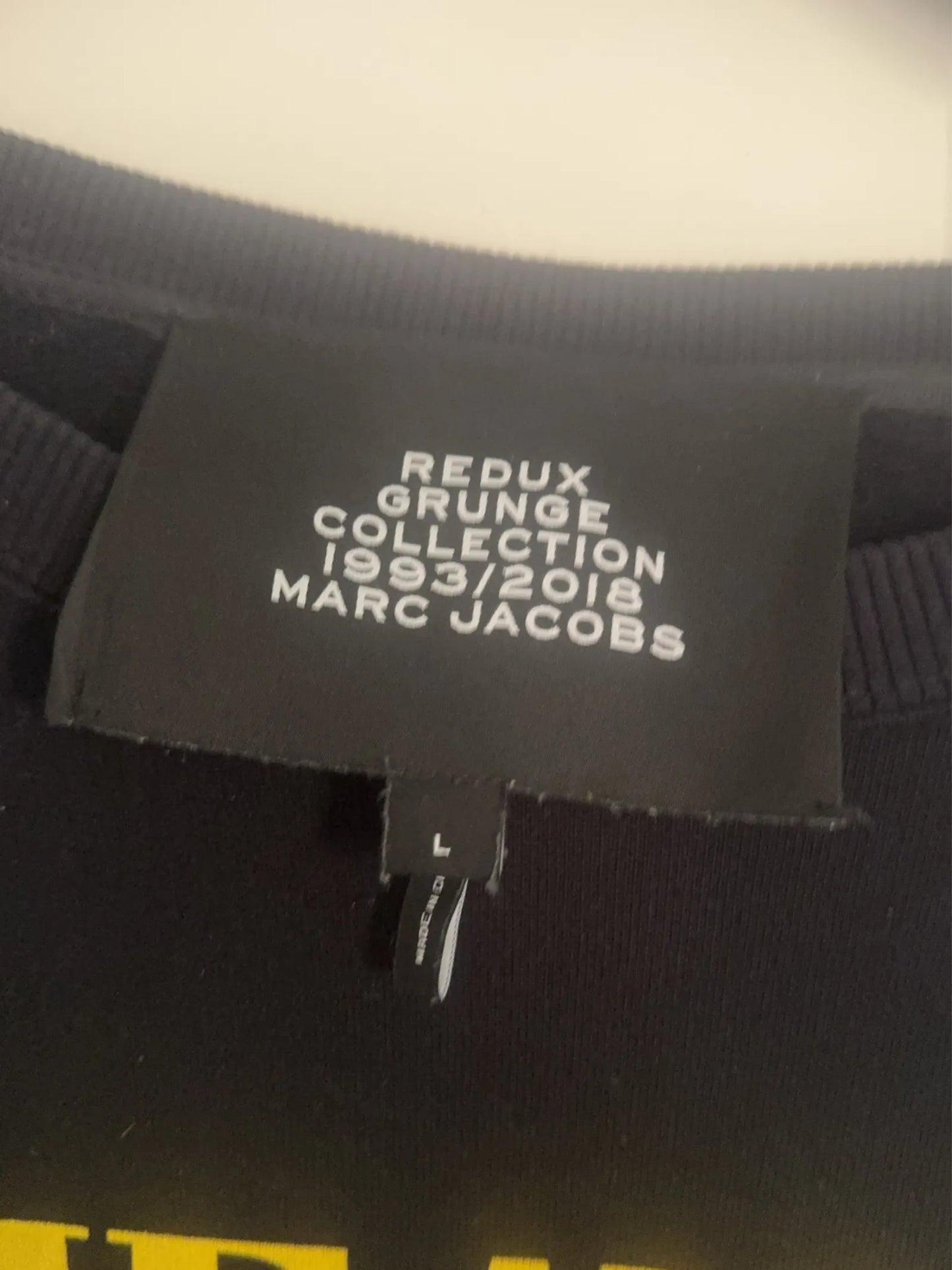 Marc Jacobs Redux Grunge Collection 1993/2018-sweatshirt