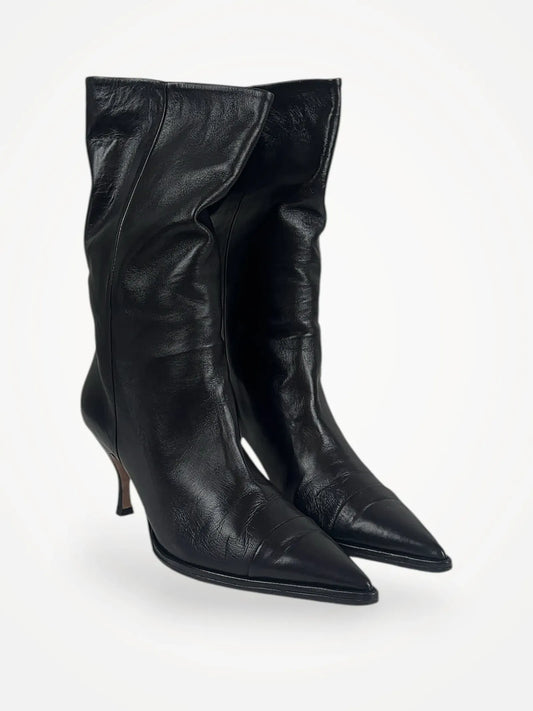 Sania d’Mina Avenue Mid Leather Boots