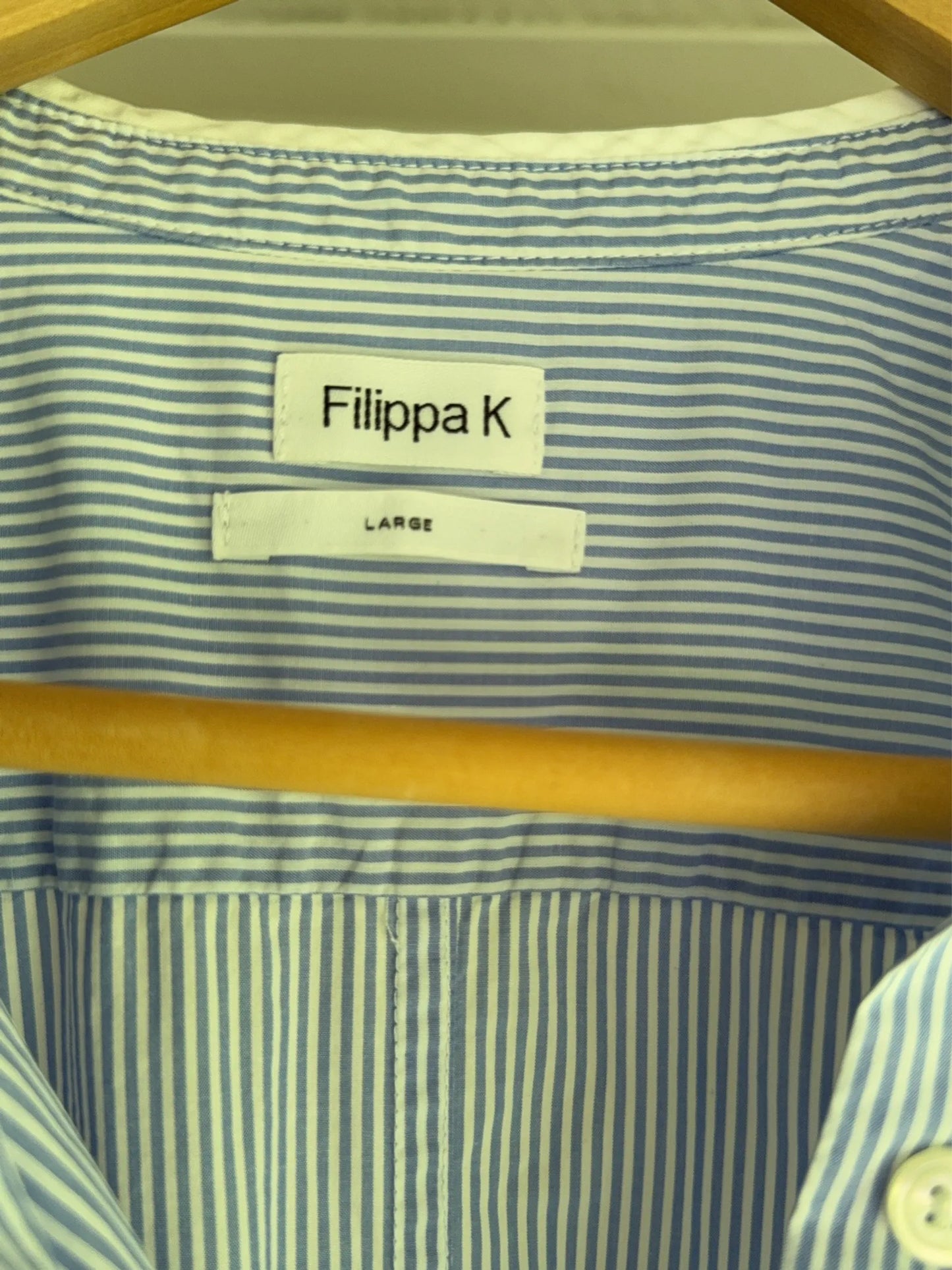 Filippa K Cotton Striped Shirtdress-klänning