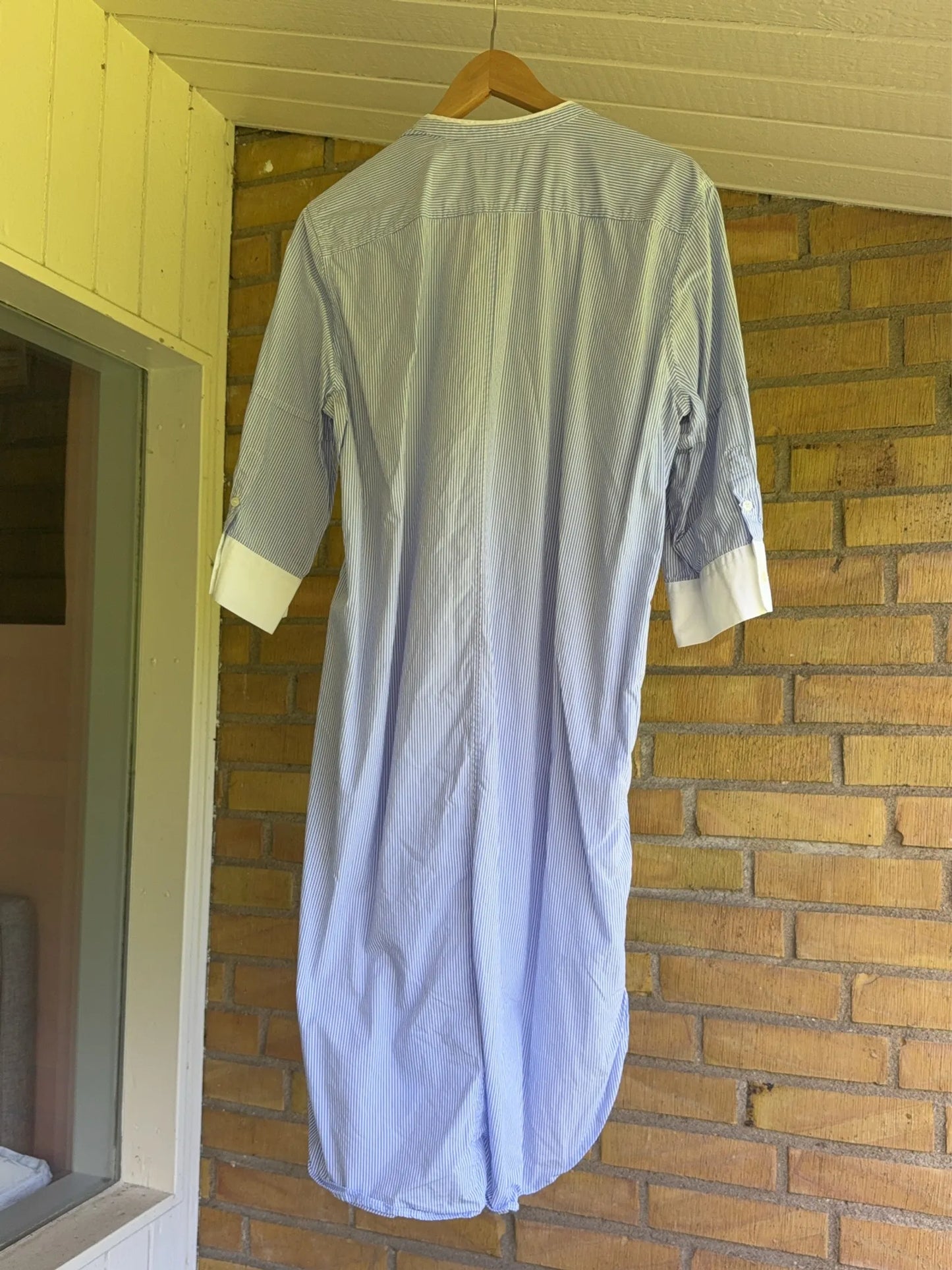 Filippa K Cotton Striped Shirtdress-klänning